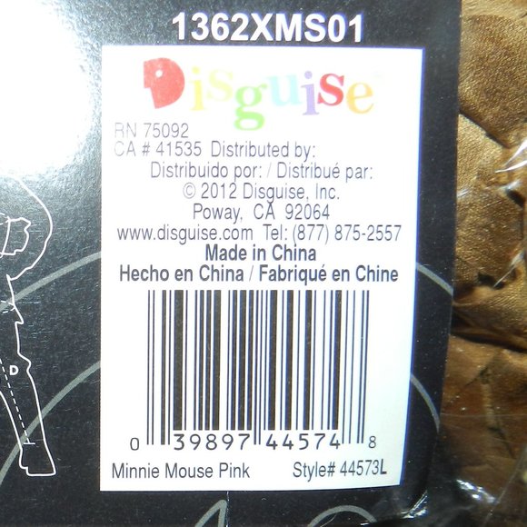 🆕 Minnie Mouse Pink/White Mickey Mouse Clubhouse Dress & Headbow 4-6x NWT - Picture 10 of 12